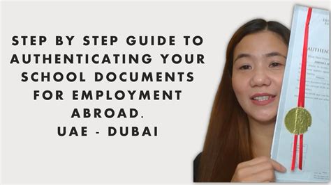 How to DFA Authenticate Your Documents (TOR & Diploma) for Employ.